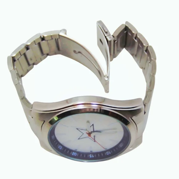 NEW *Dallas Cowboy Men's 3-Hand Analog Watch by Avon Dallas Logo in Padded Case